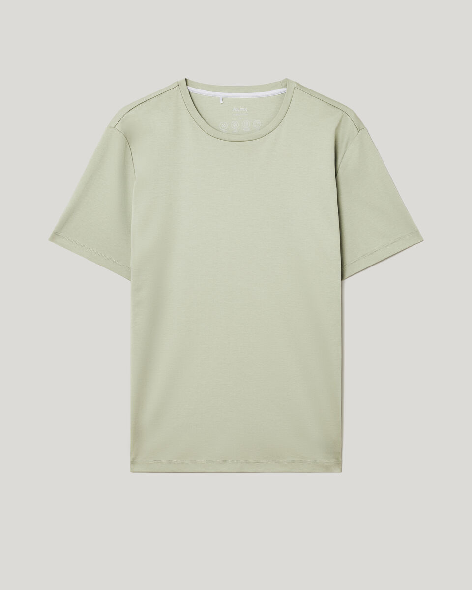 Slim Travel Tee, Light Green, hi-res